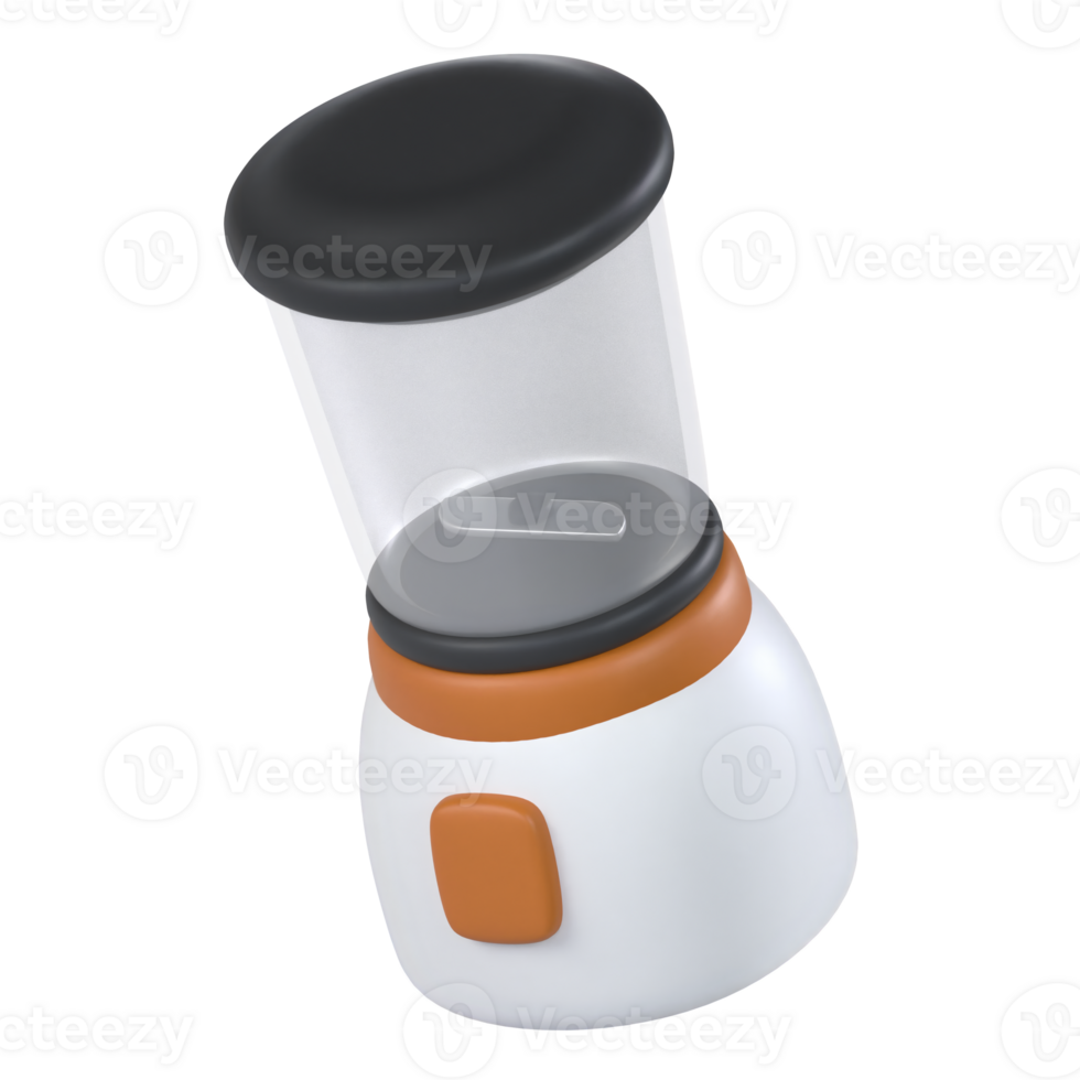 Juicer 3D illustration Icon Smart Home with Transparent Background png