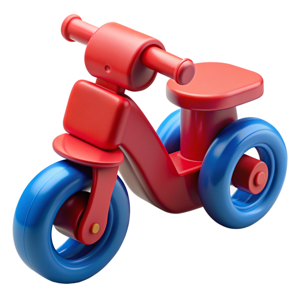 Tricycle Kids Toys 3D Design png