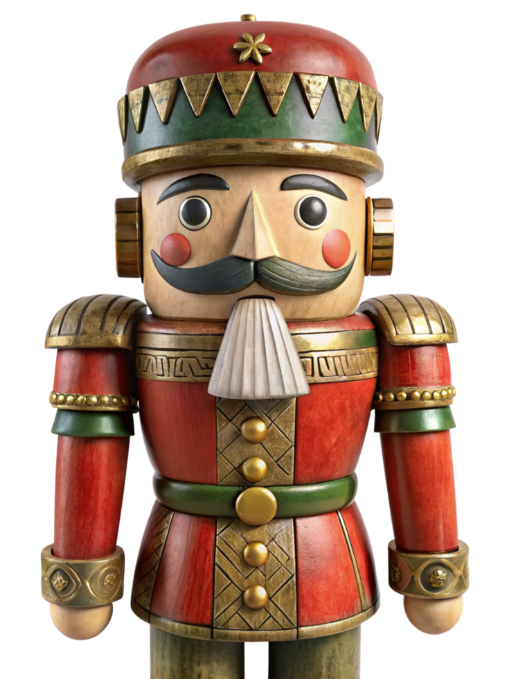 Christmas Nutcracker Toy 3d Object png