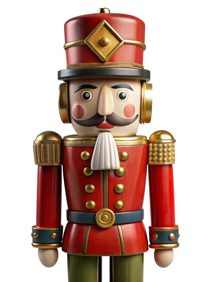 Christmas Nutcracker Toy 3d Figure png