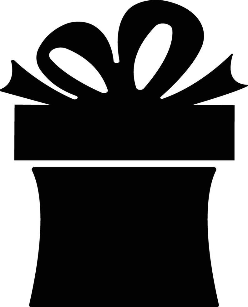 Present gift box icon in flat. for apps or web universal kit icon site sticker label festive mystery wrapping birthday decorating Surprise gift scrapbooking isolated on vector