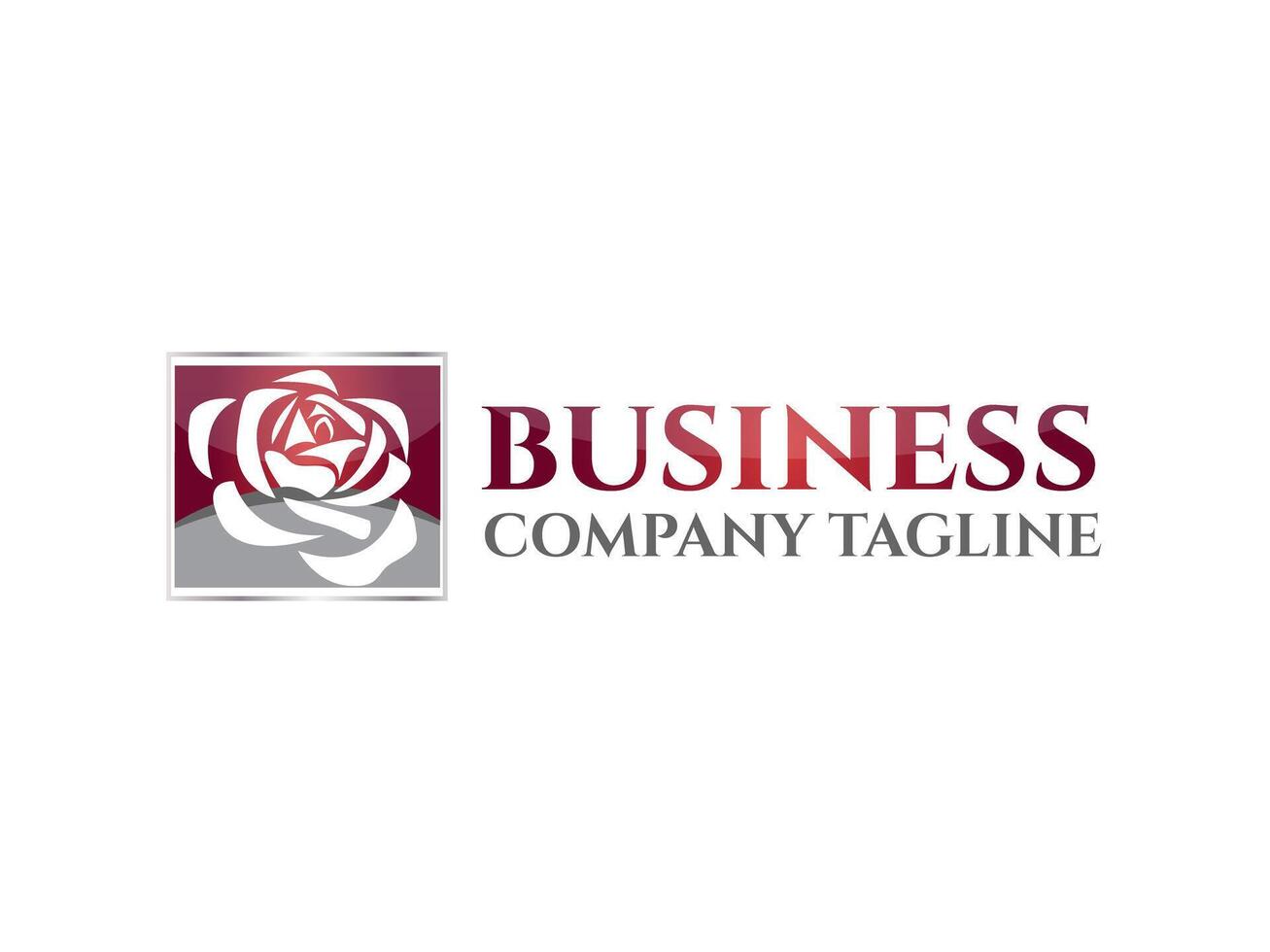 Corporate Rose Logo Design vector