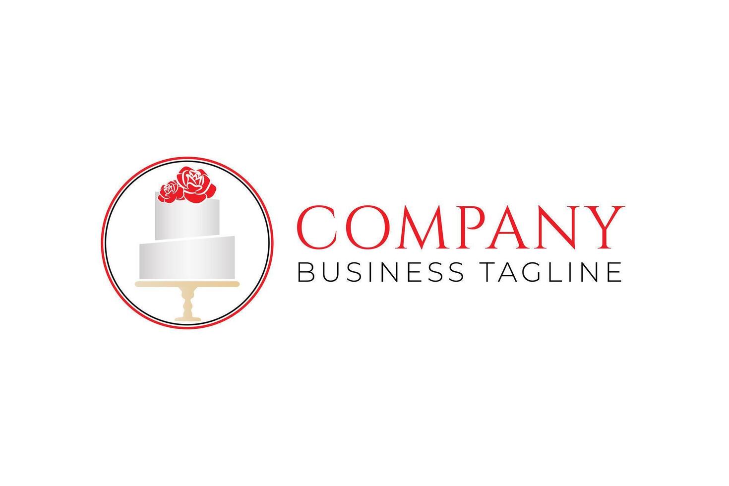 Cake Logo Design vector