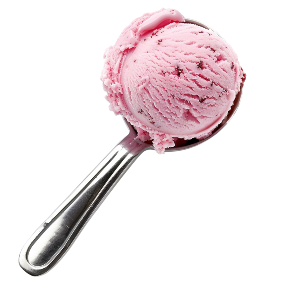 Delicious strawberry cheesecake icecream png
