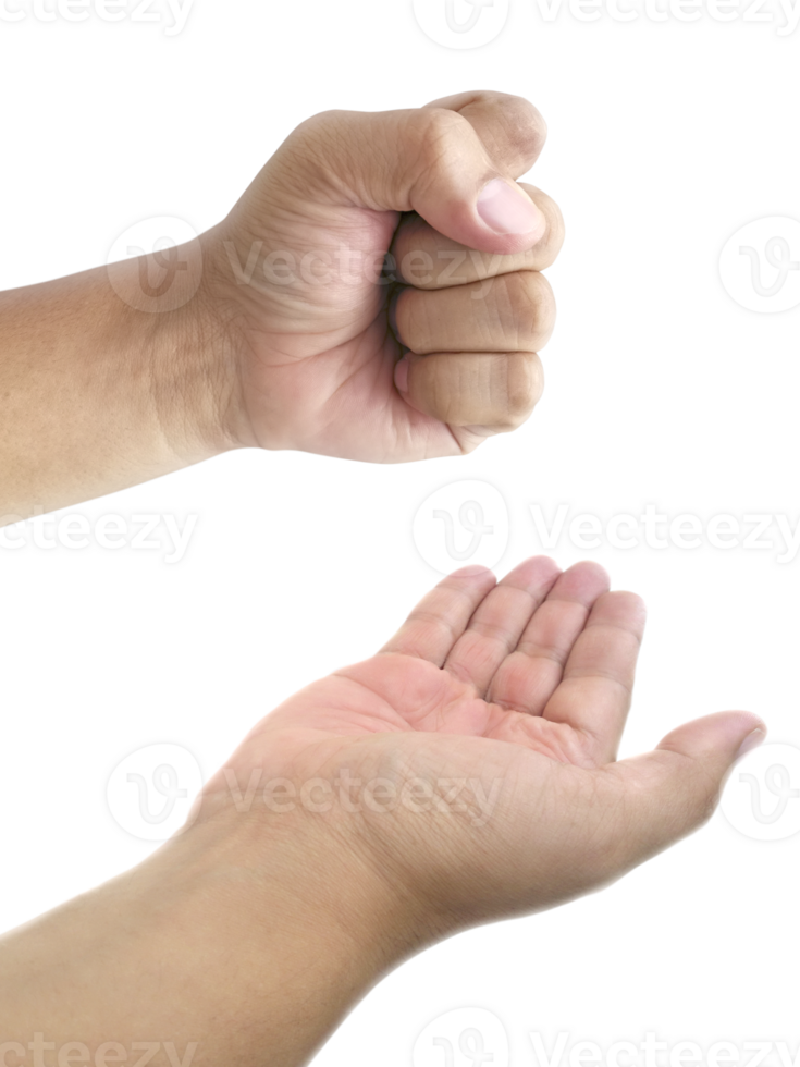 Man hand, transparent background png