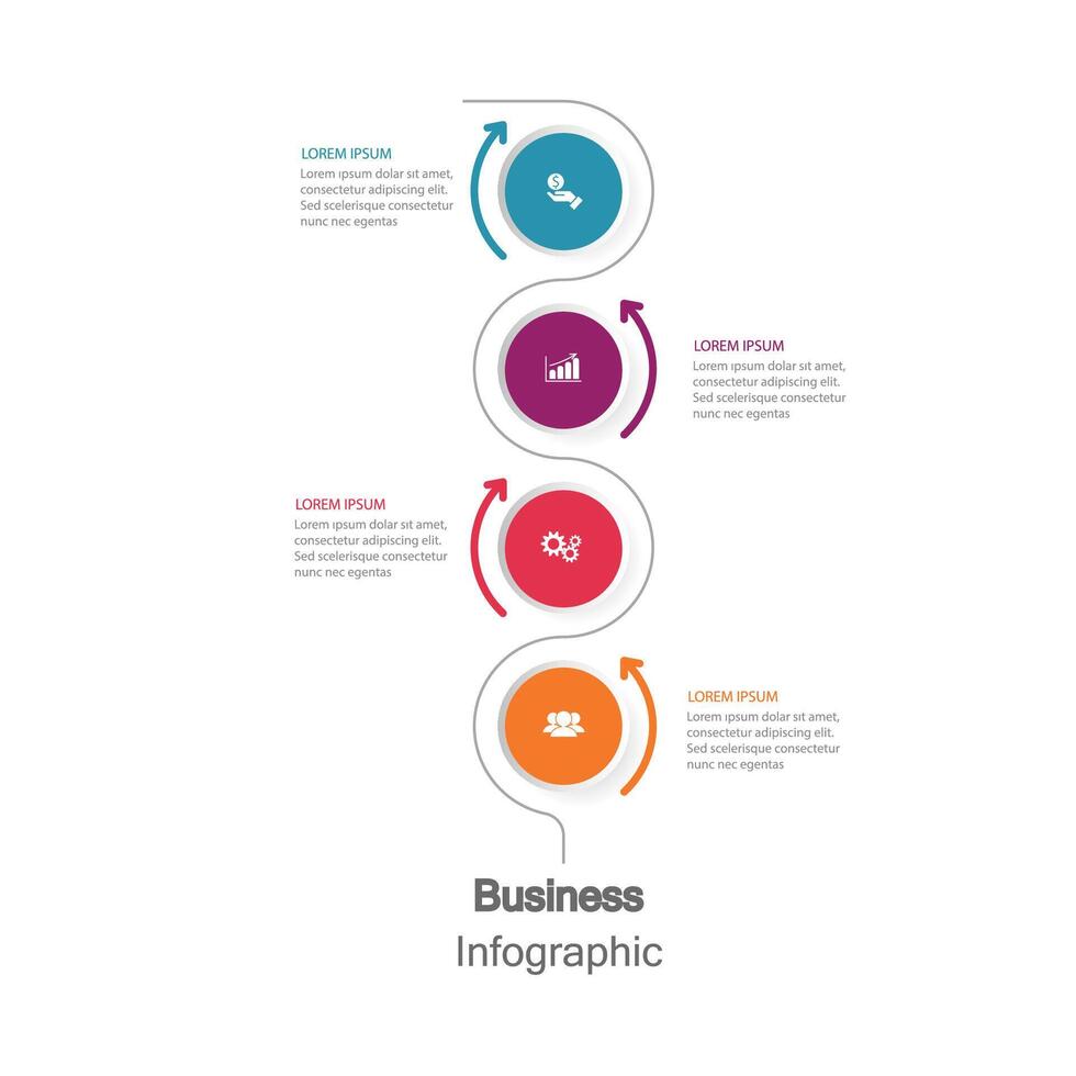 infographics, graphs. presentation. Business concept, chart, steps, process. Infographic data visualization. Startup template. vector