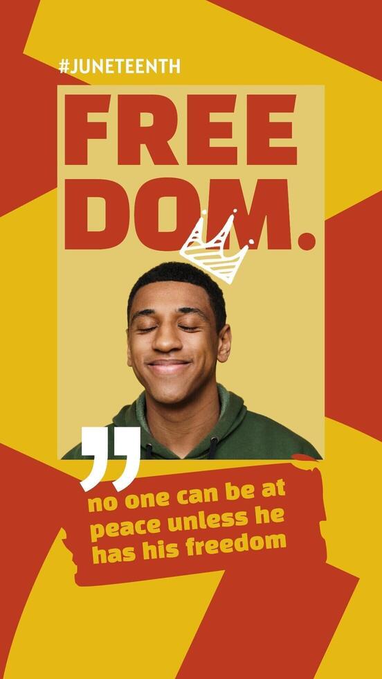 Juneteenth Quotes Instagram Story Template