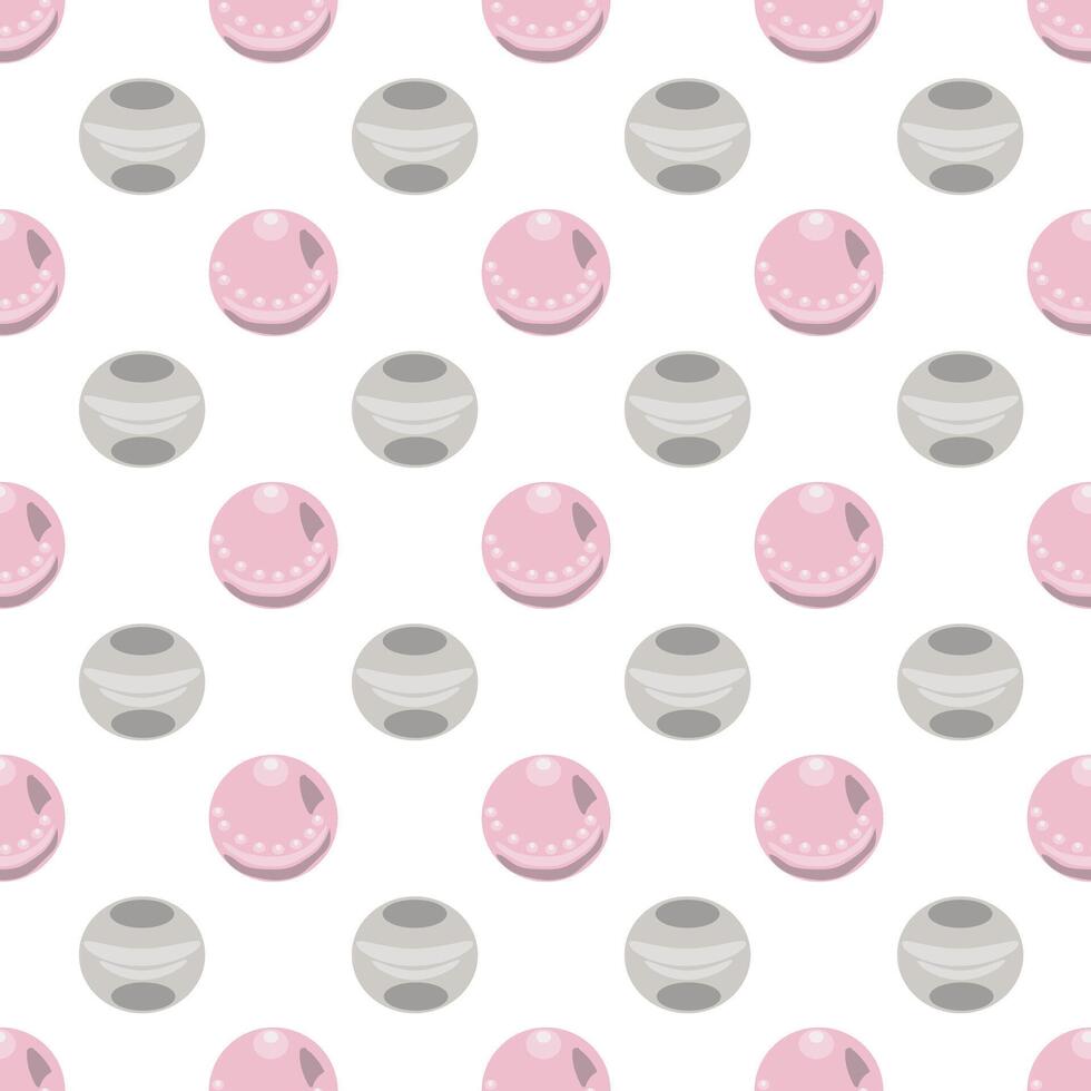 Pearl. Simple seamless pattern. illustration. vector