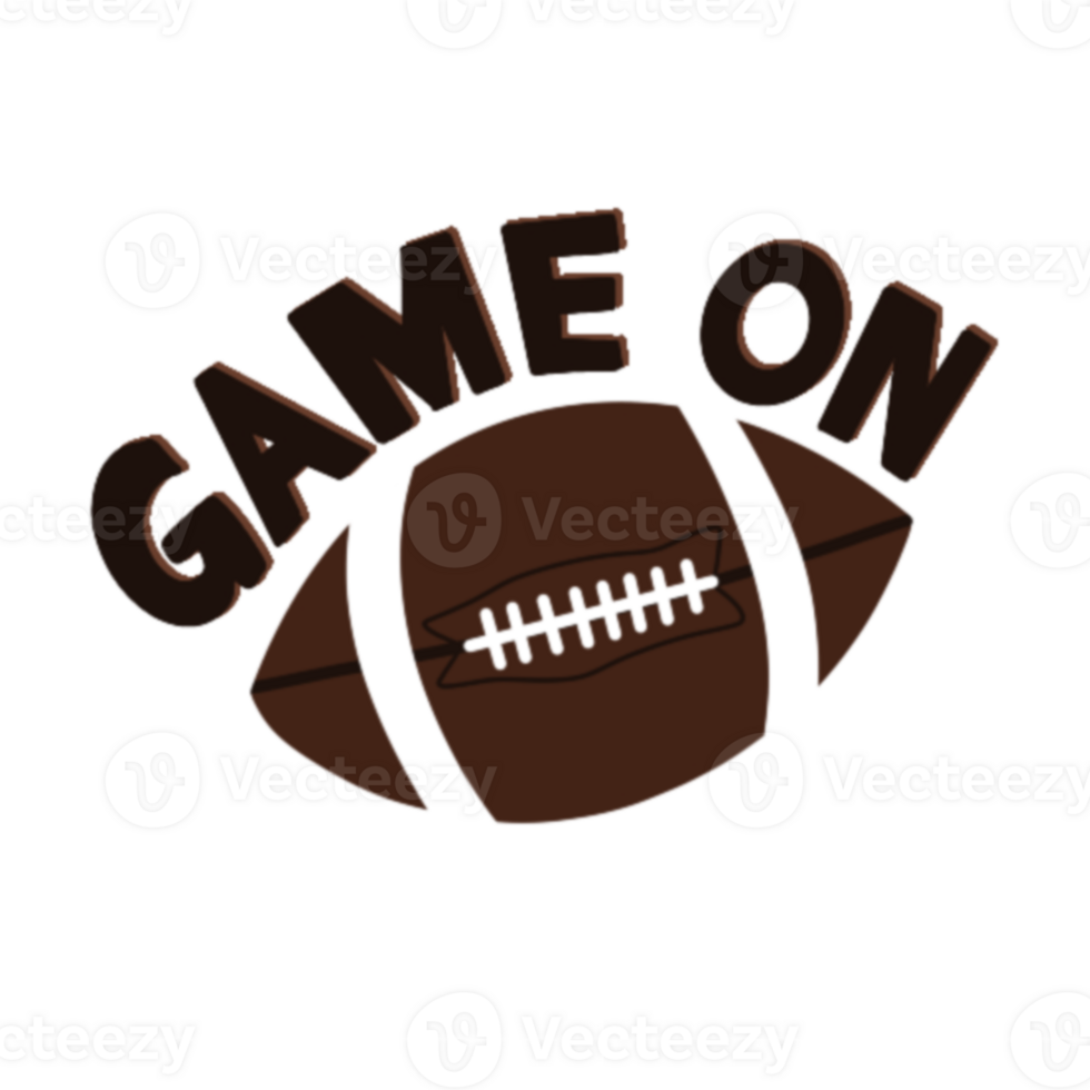 Game on illustration png