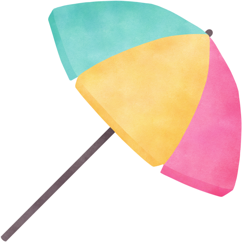 Sommer- Strand Regenschirm png