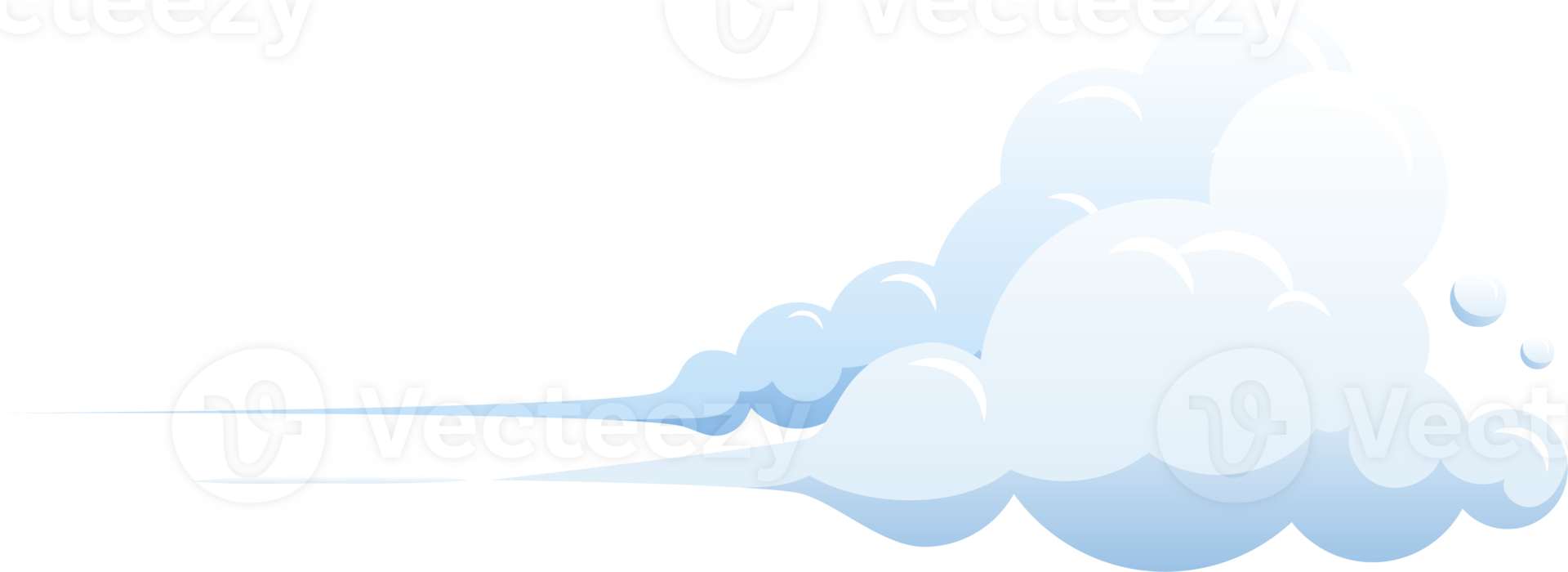 blue Cloud sky Curve bubble comfort feeling illustration design isolate png