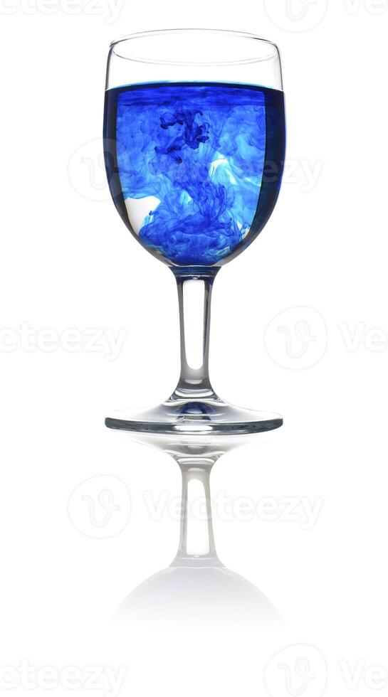 Ink in a glass photo