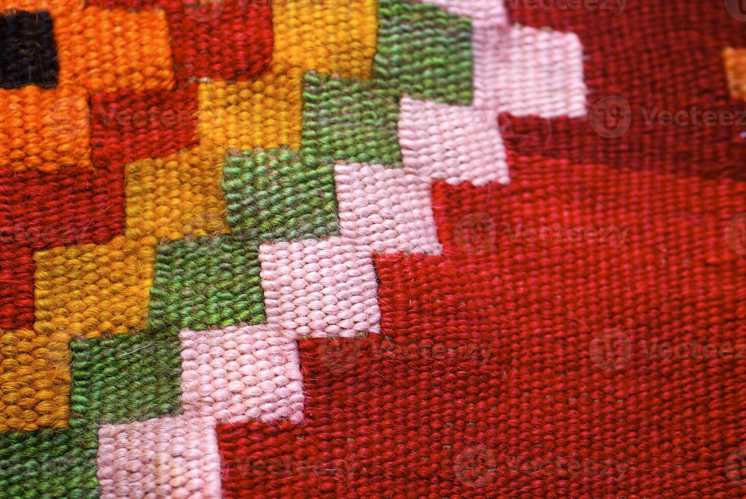 Texture of textile by the closeup photo