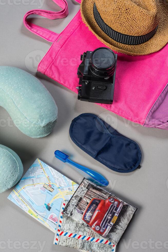 Travel mock up photo