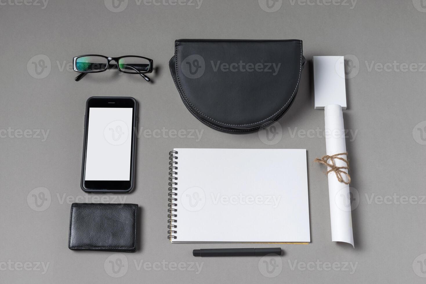 Template for branding identity. photo
