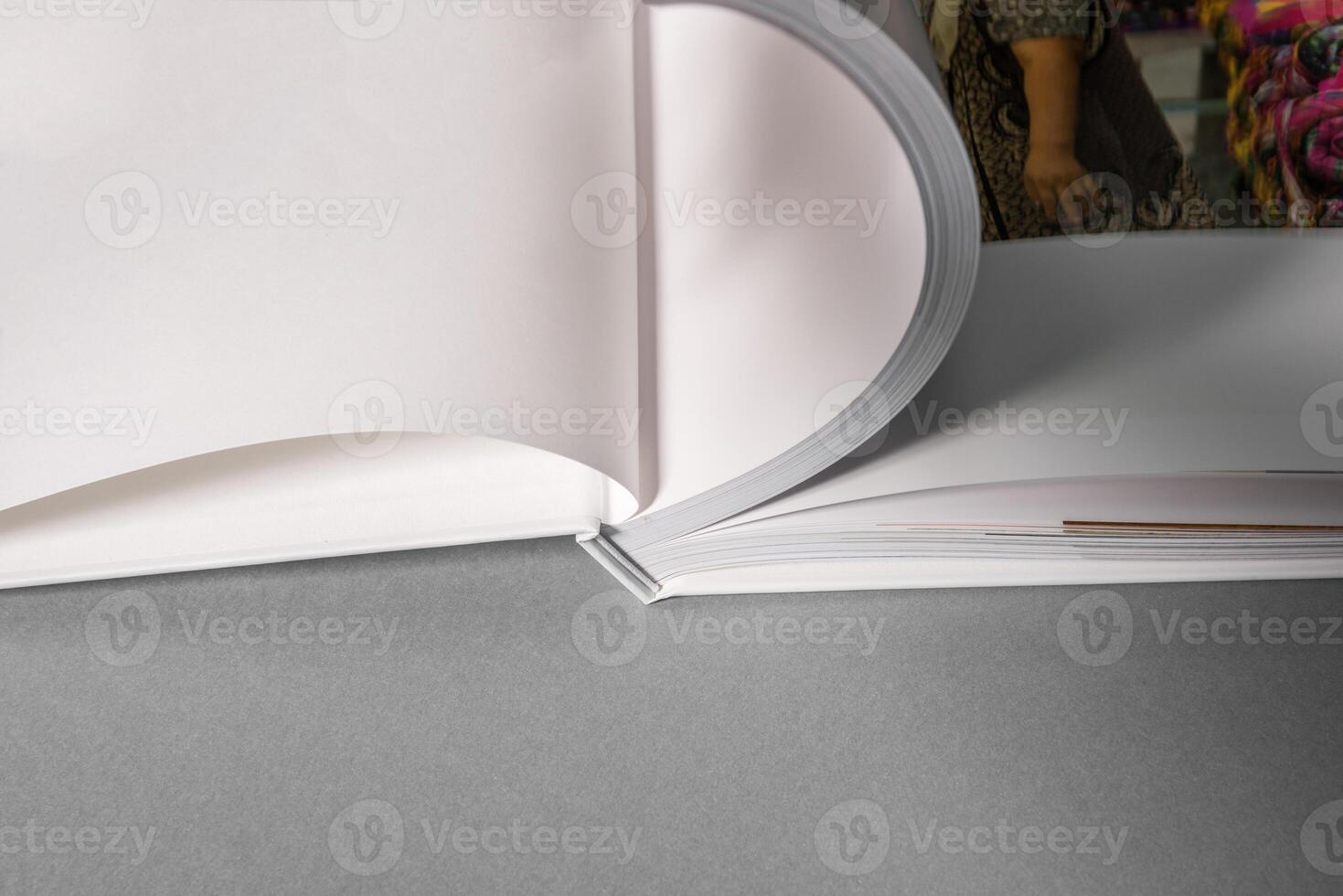 Hardcover book Mock Up photo