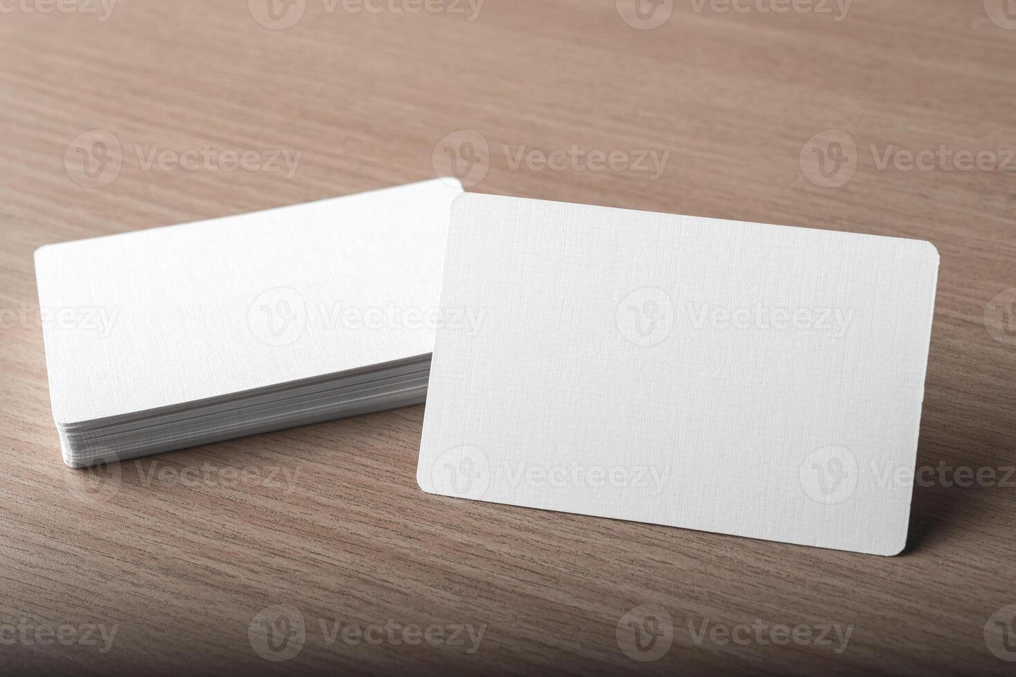 Business cards blank mockup - template photo