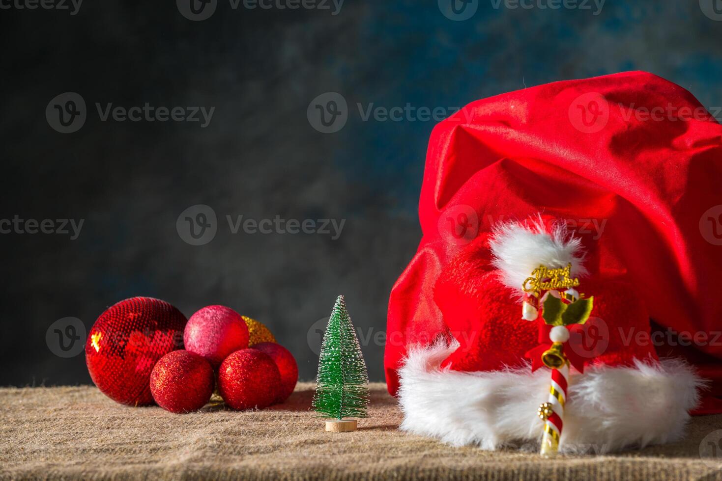 Christmas decoration background photo