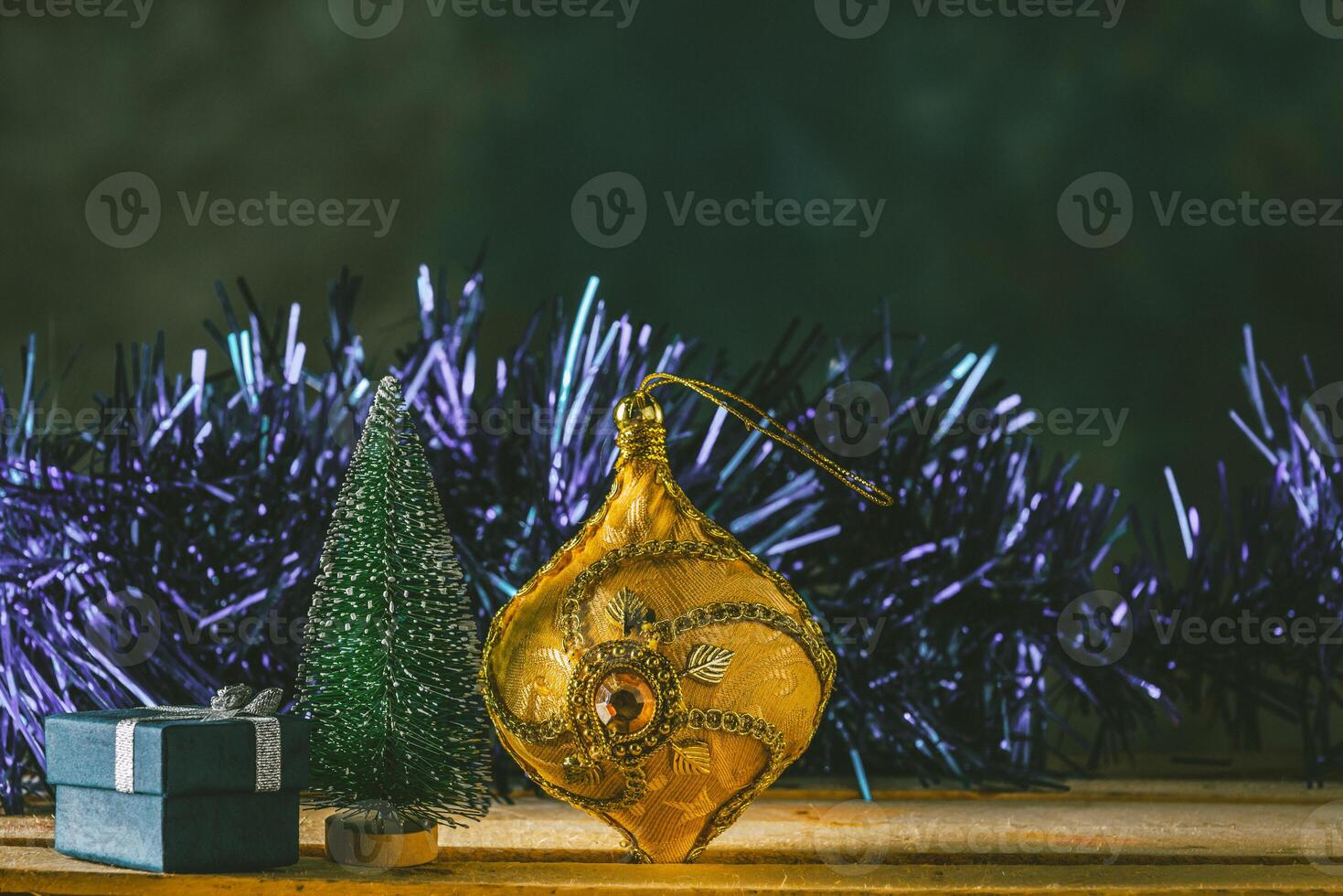Christmas decoration background photo