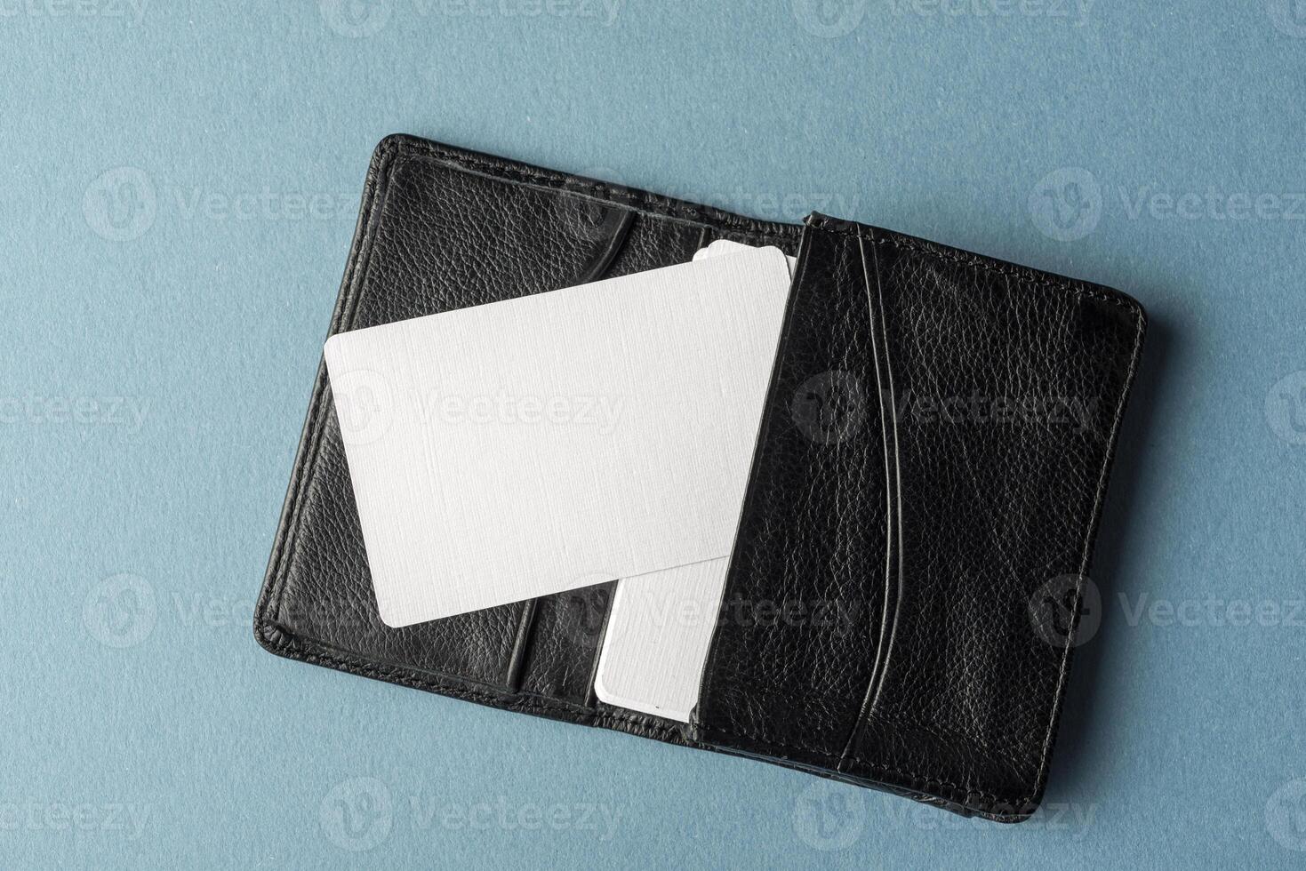 Business cards blank mockup - template photo