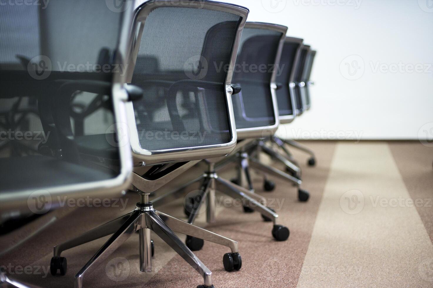 Modern office interior photo