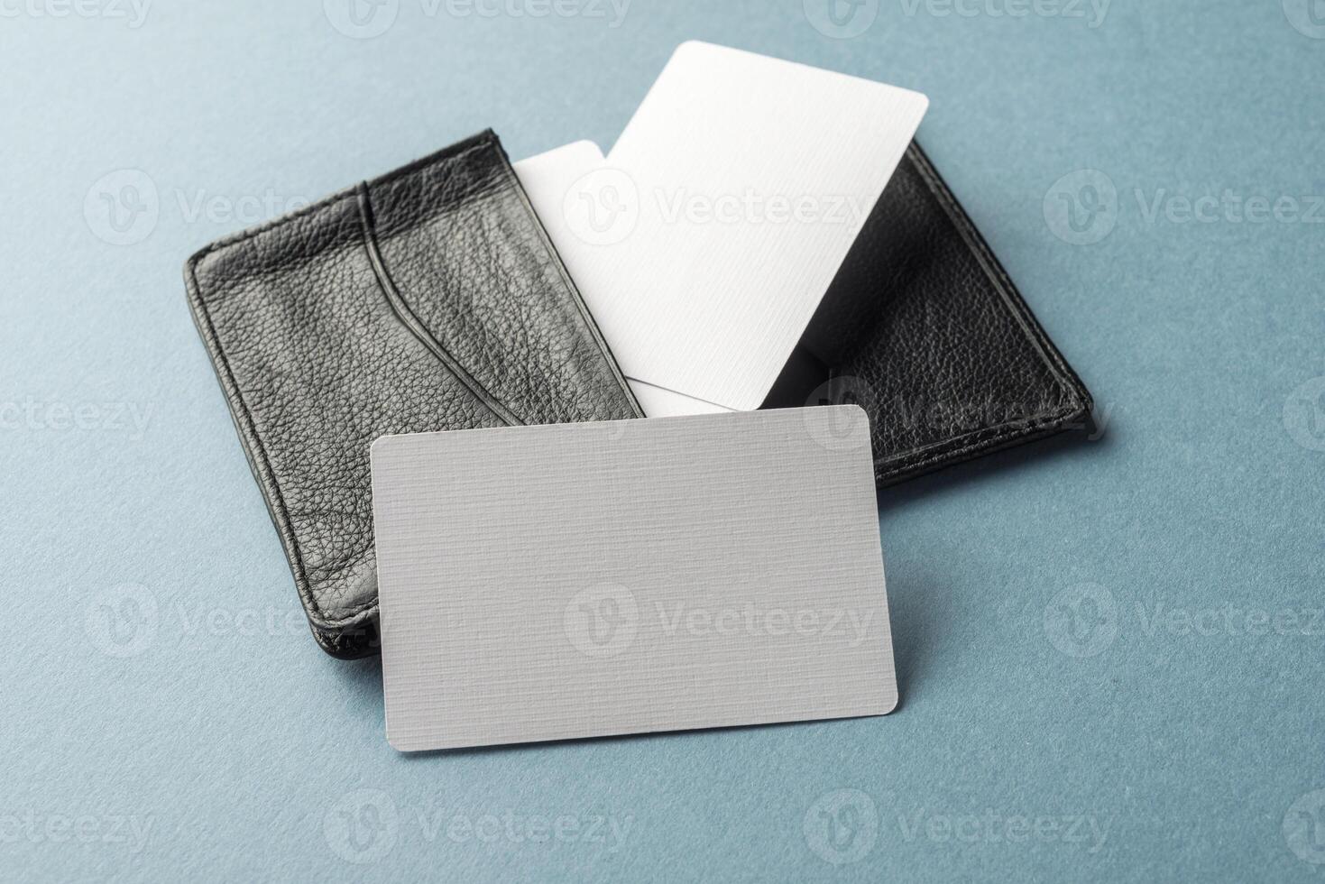 Business cards blank mockup - template photo
