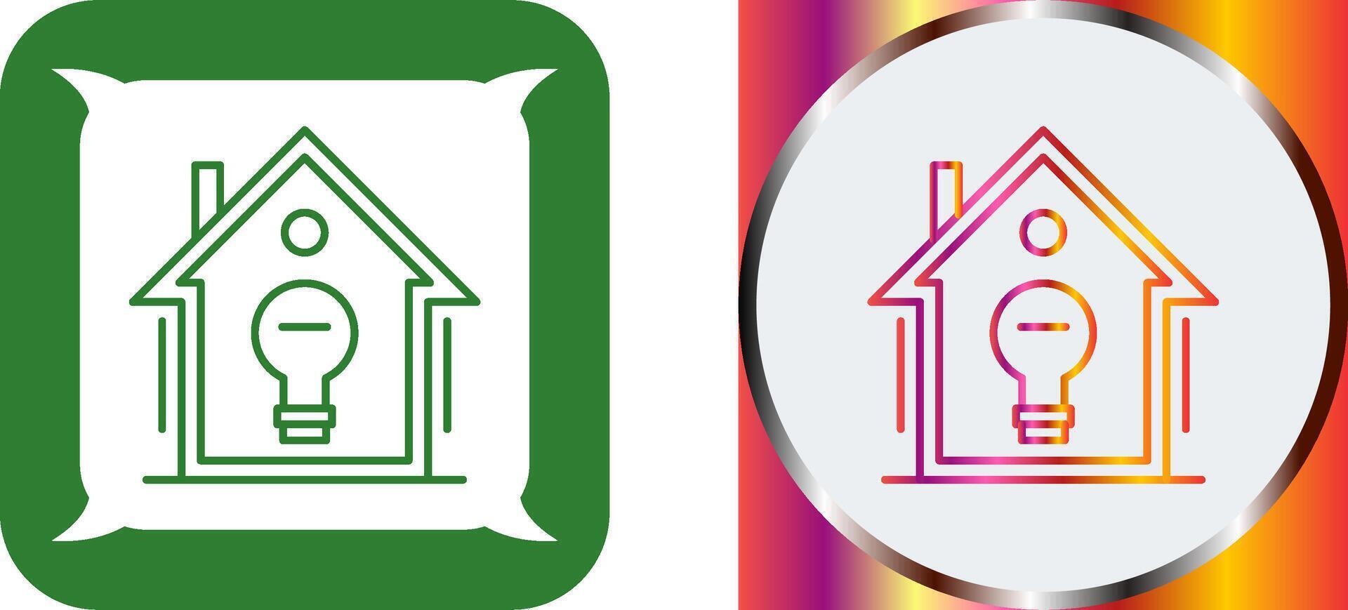 Home Automation Icon Design vector