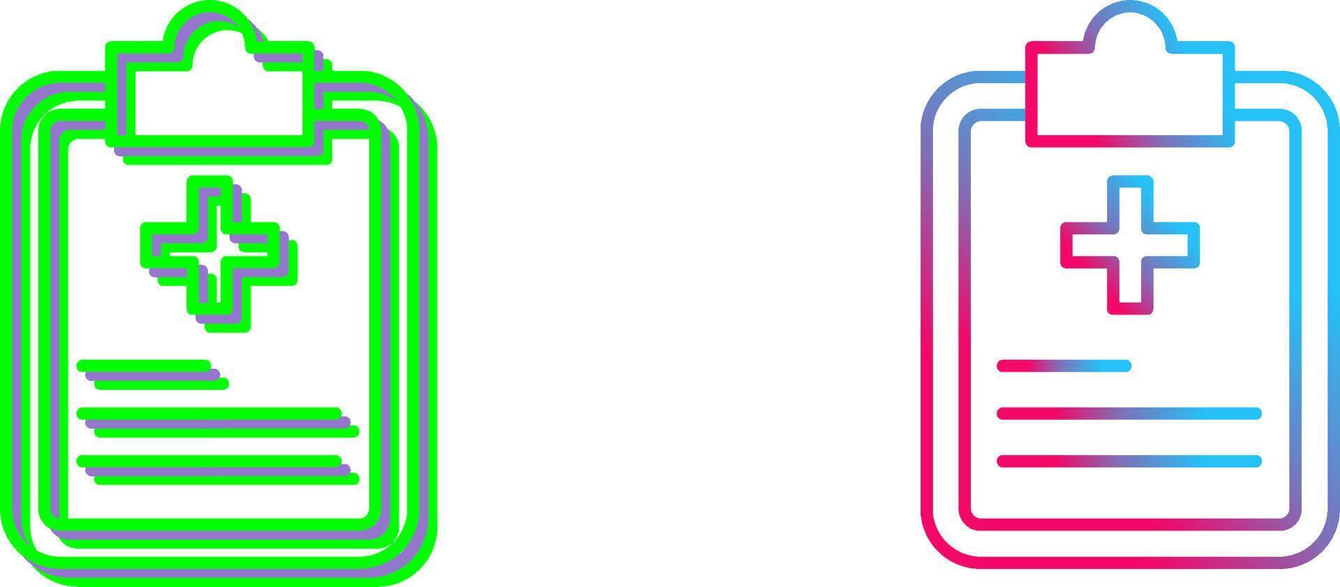 Prescription Icon Design vector