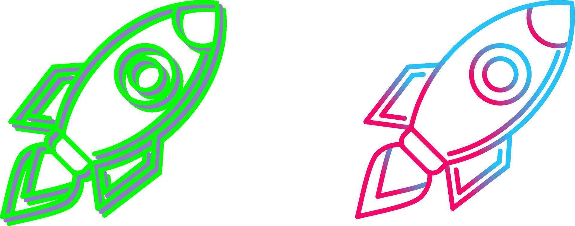 Launch Icon Design vector