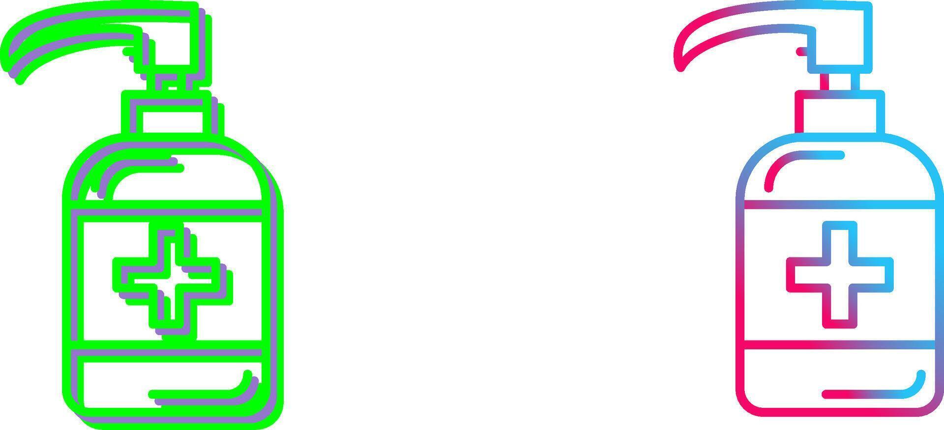 Sanitizer Icon Design vector