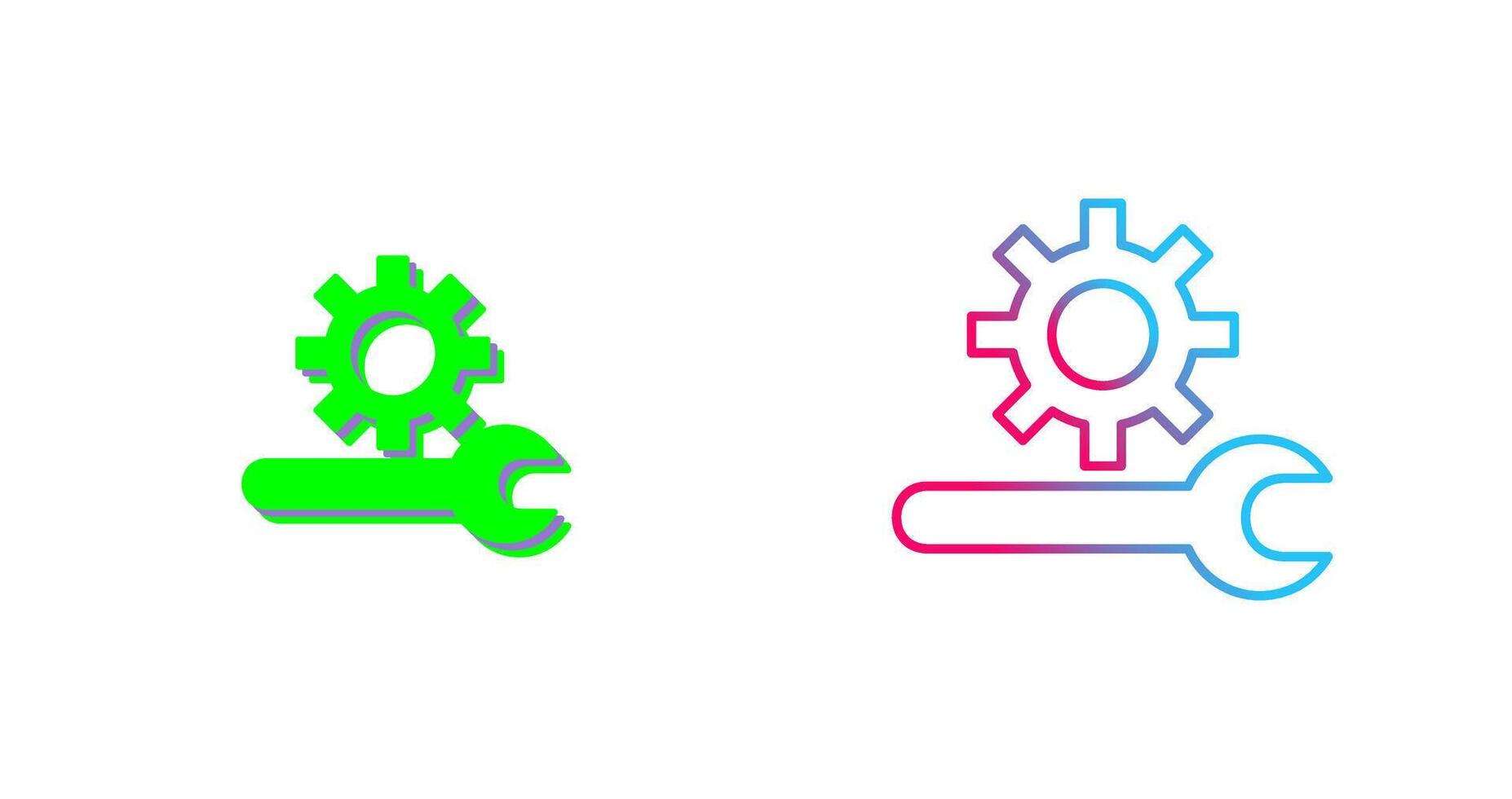 Unique Technical Support Icon Design vector