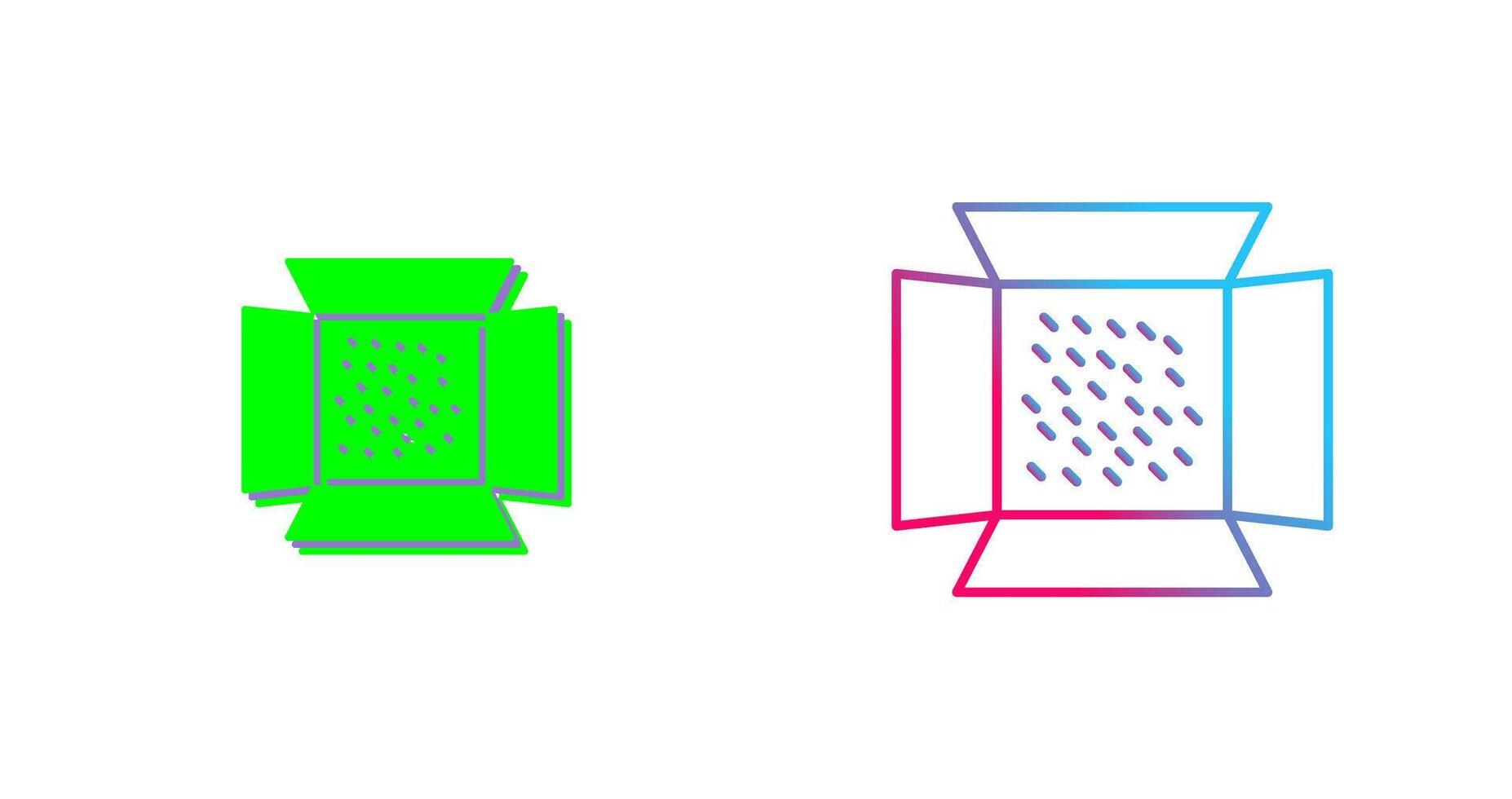 Unique Lights Icon Design vector