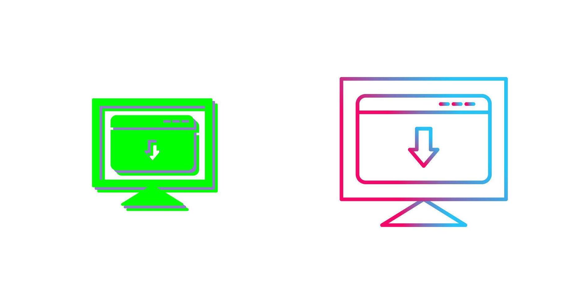 Download Webpage Icon Design vector
