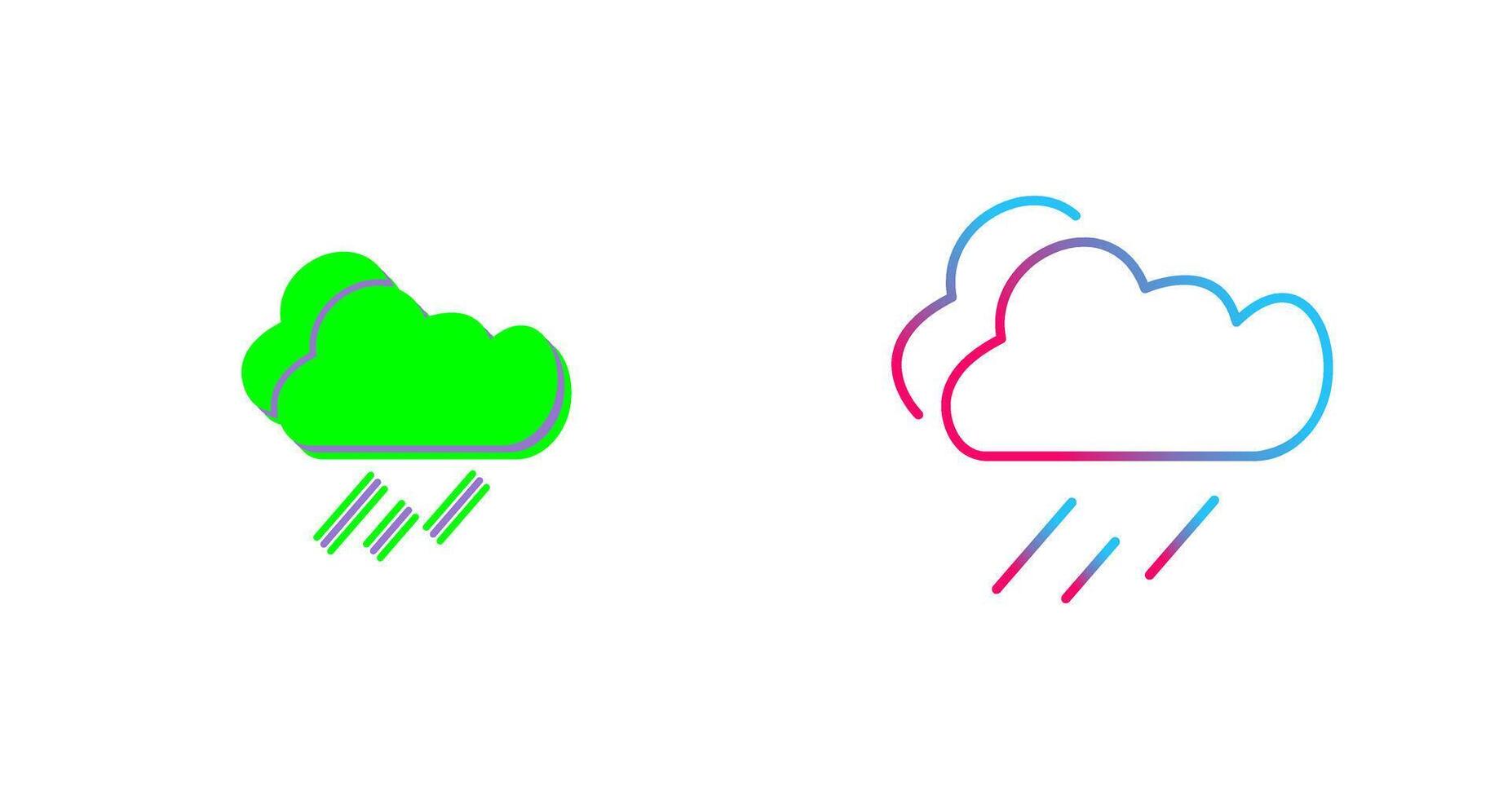 Rain Icon Design vector