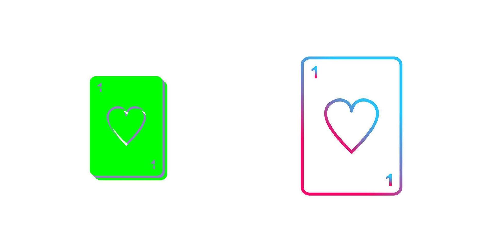 Unique Card Icon Design vector