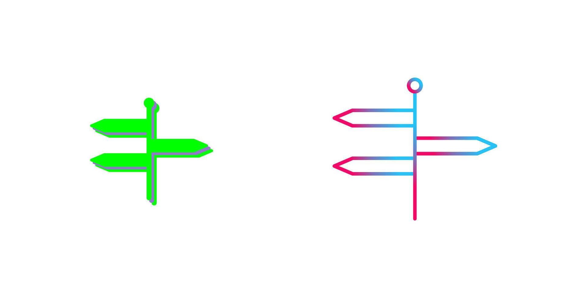 Directions Icon Design vector