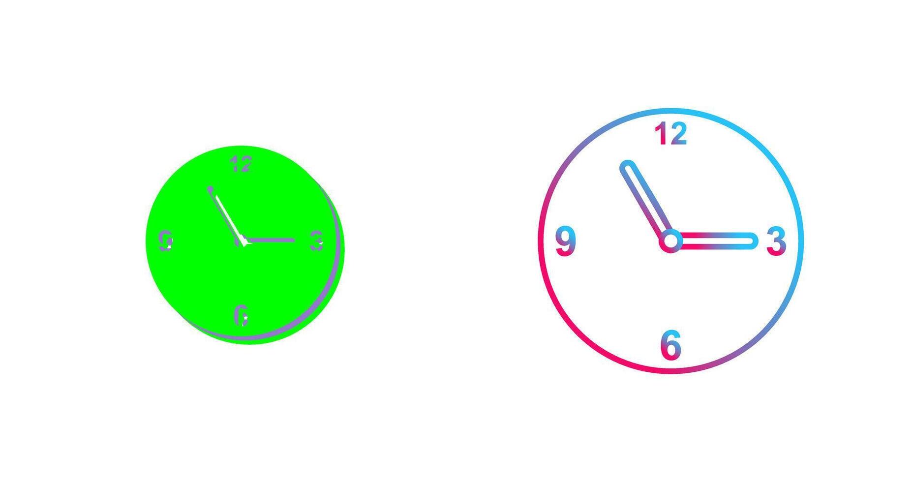 Time Icon Design vector