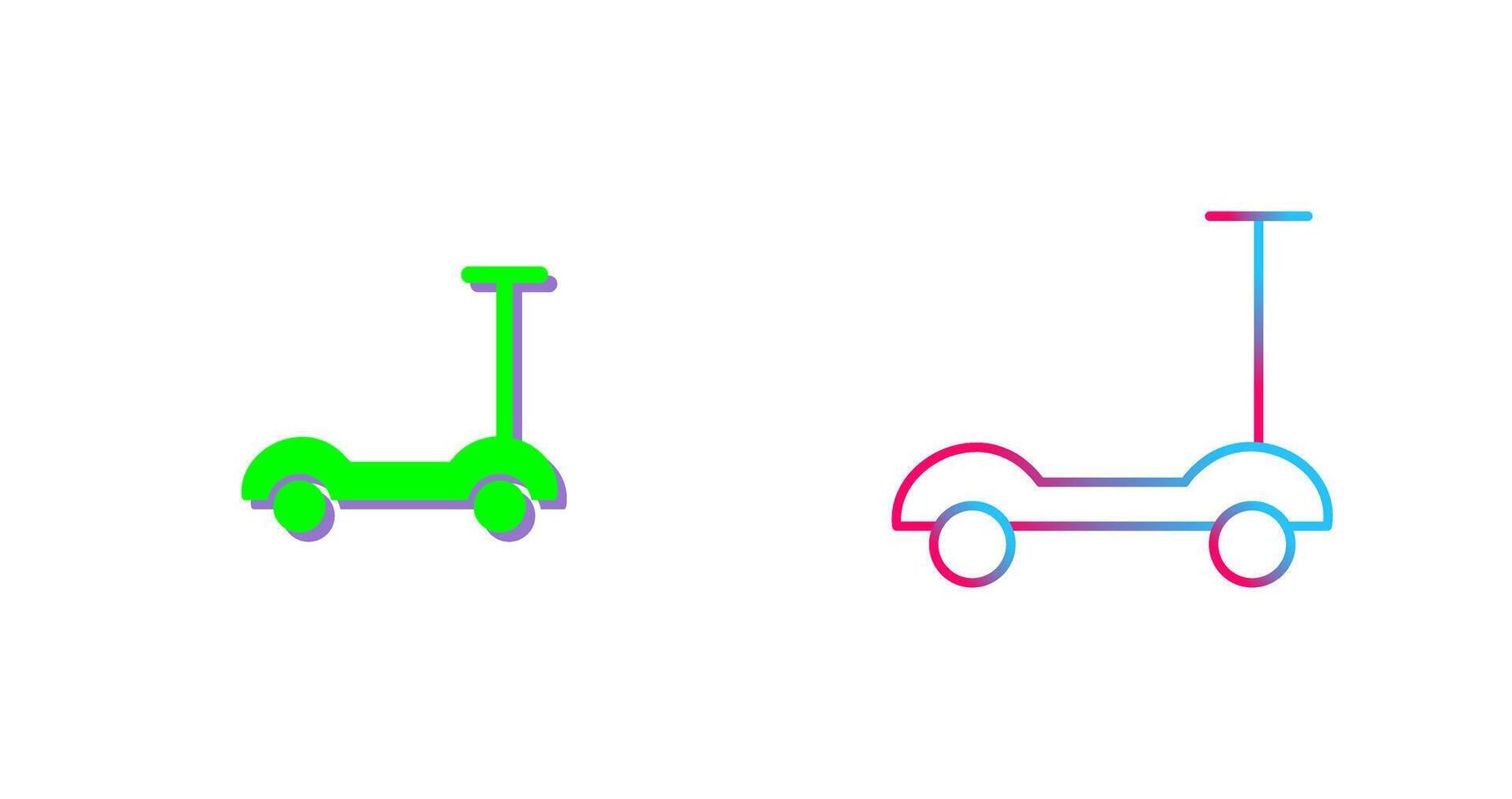 Scootie Icon Design vector