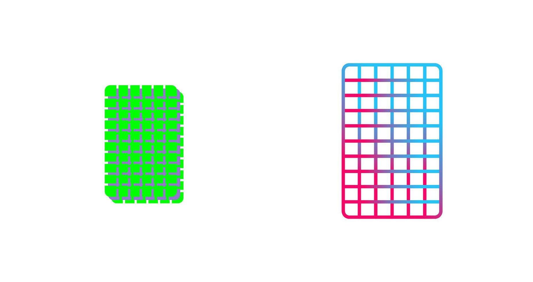 Card Backwards Icon Design vector