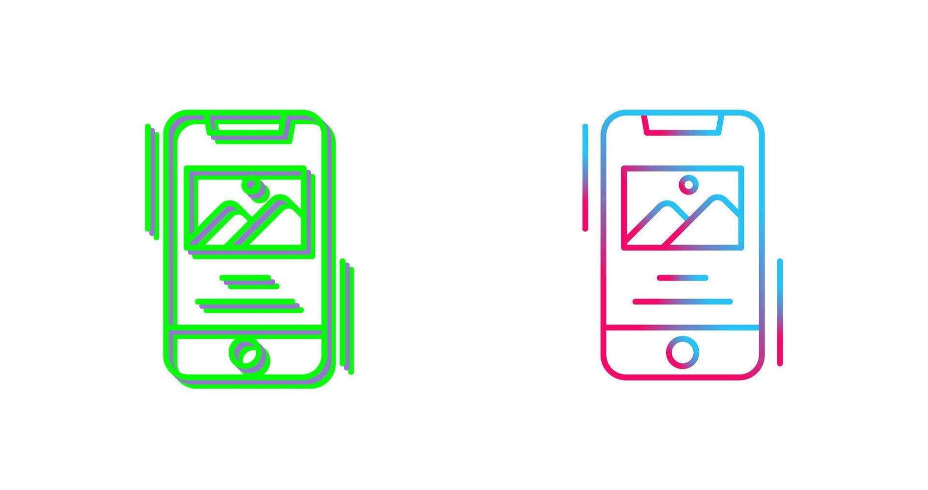 Gallery Icon Design vector
