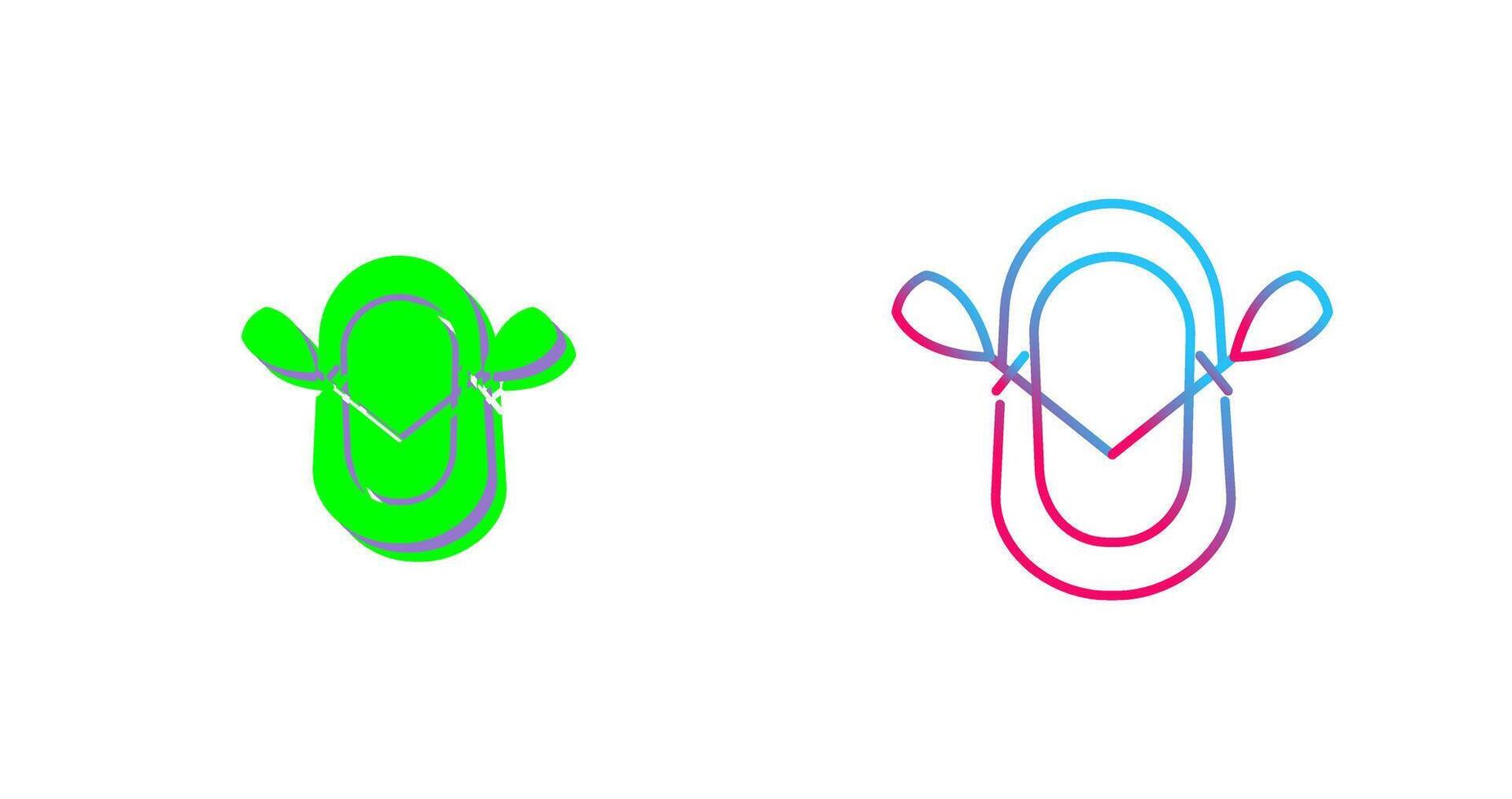 Dinghy Icon Design vector