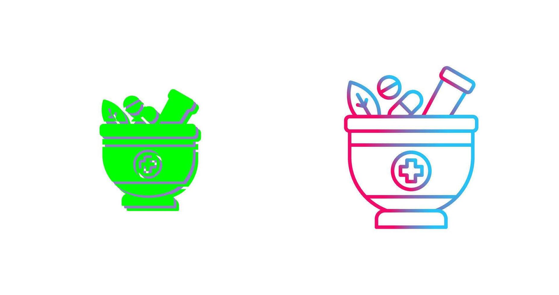 Herb Icon Design vector