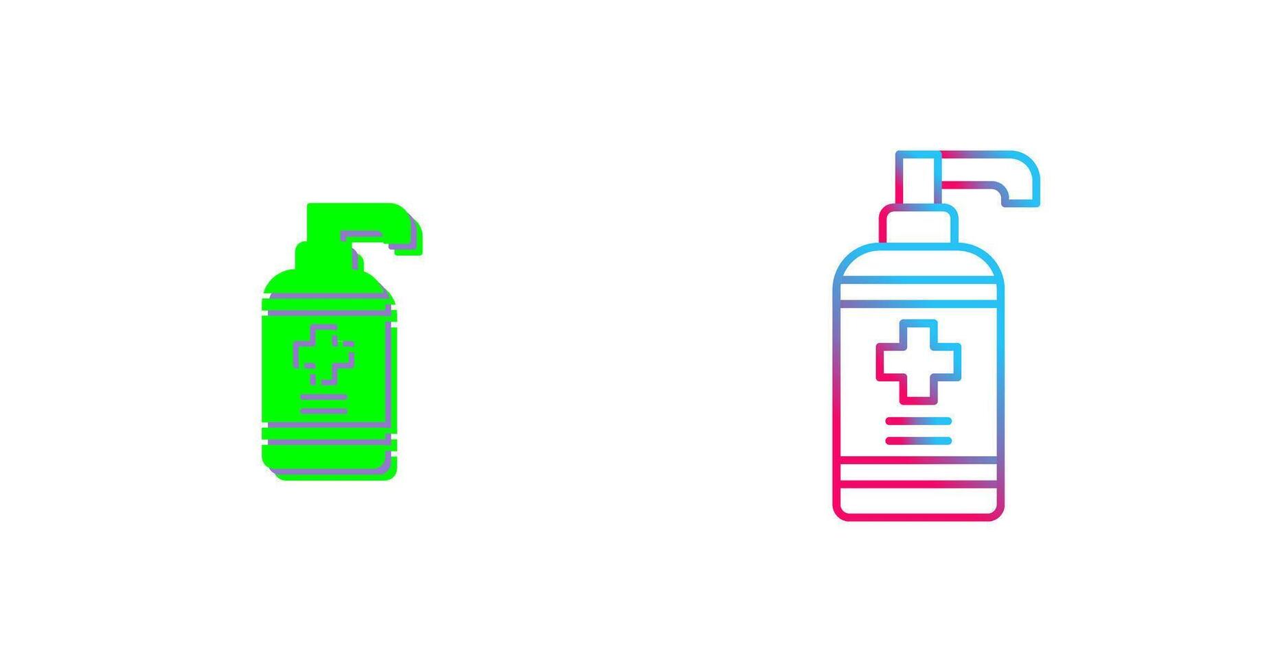Antiseptic Icon Design vector