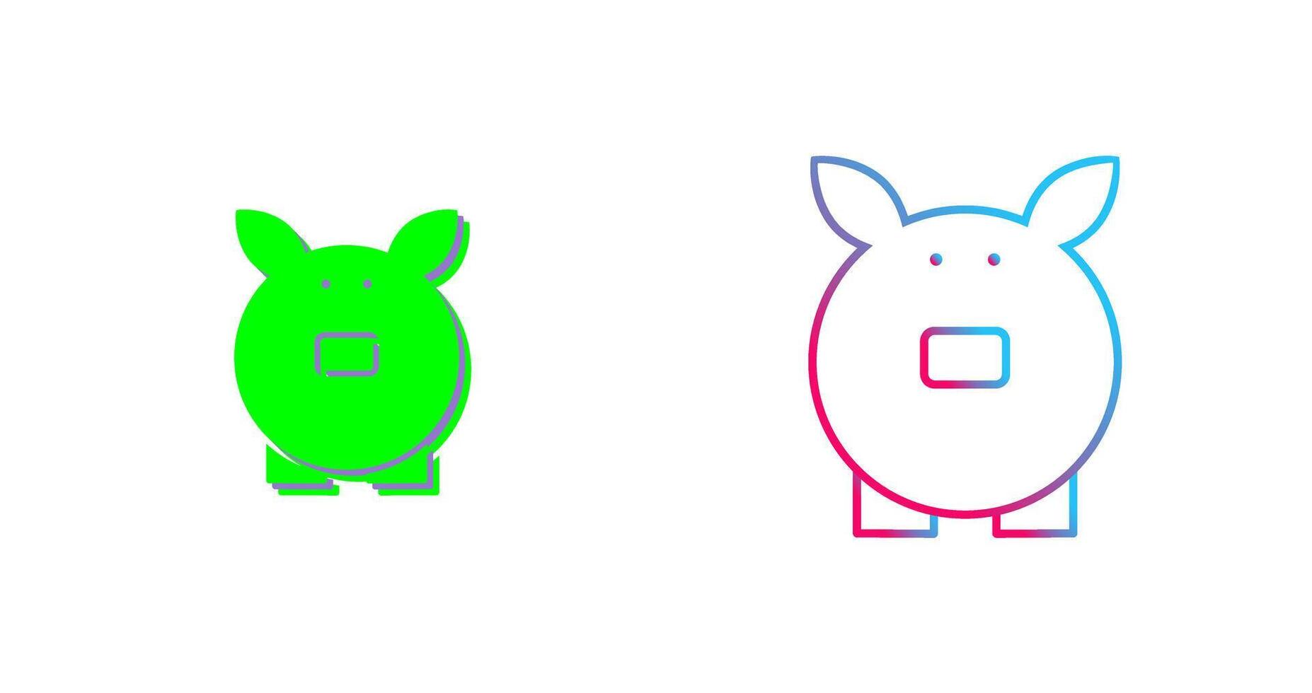 Unique Savings Icon Design vector