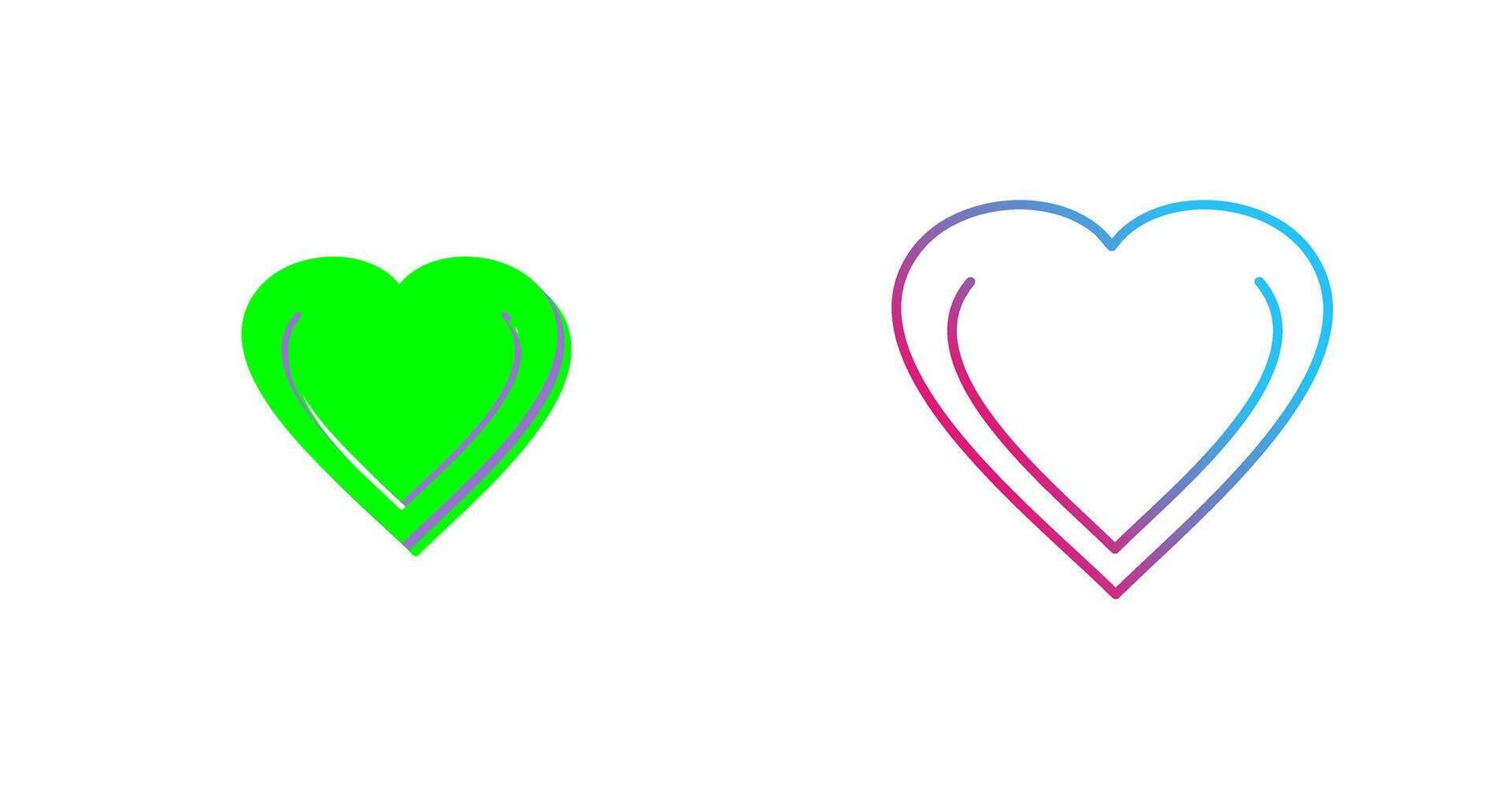 Unique Favorite Icon Design vector