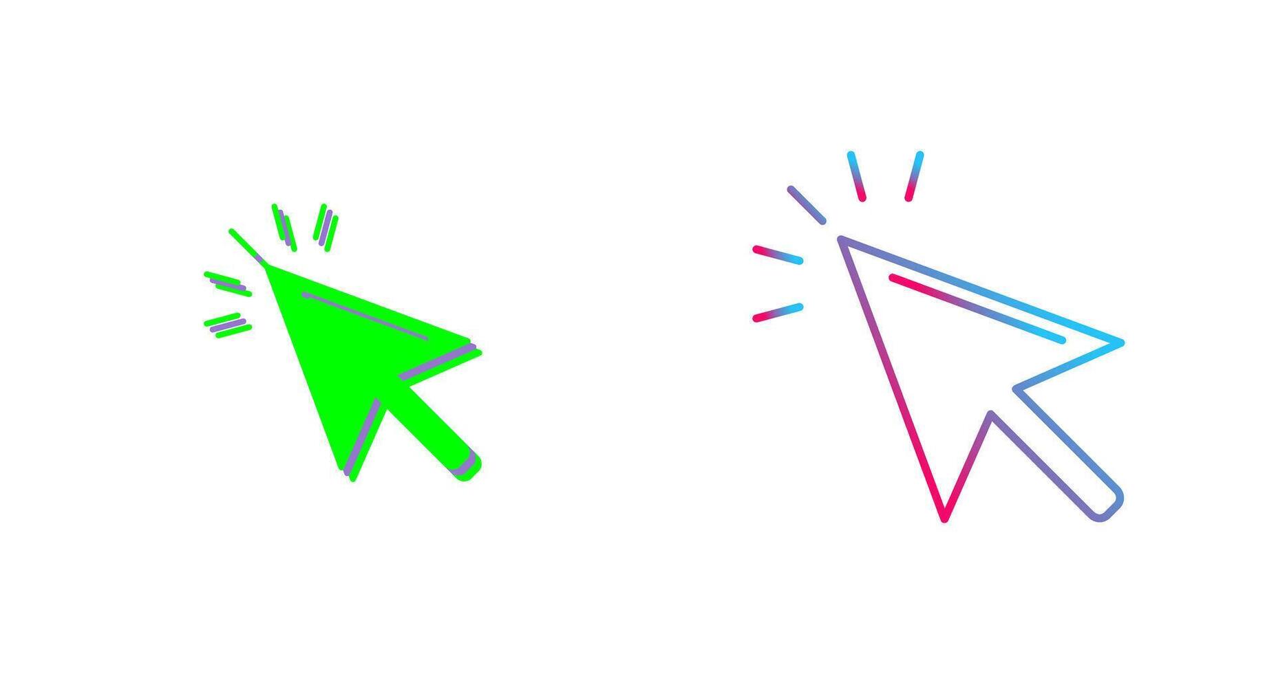 Unique Mouse Icon Design vector