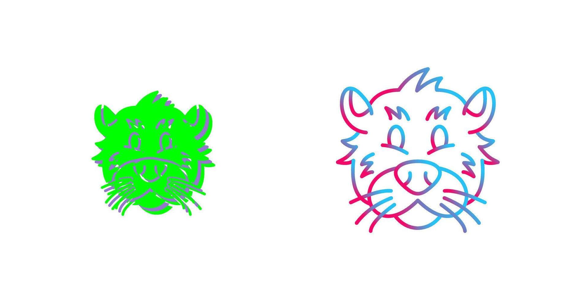 Otter Icon Design vector