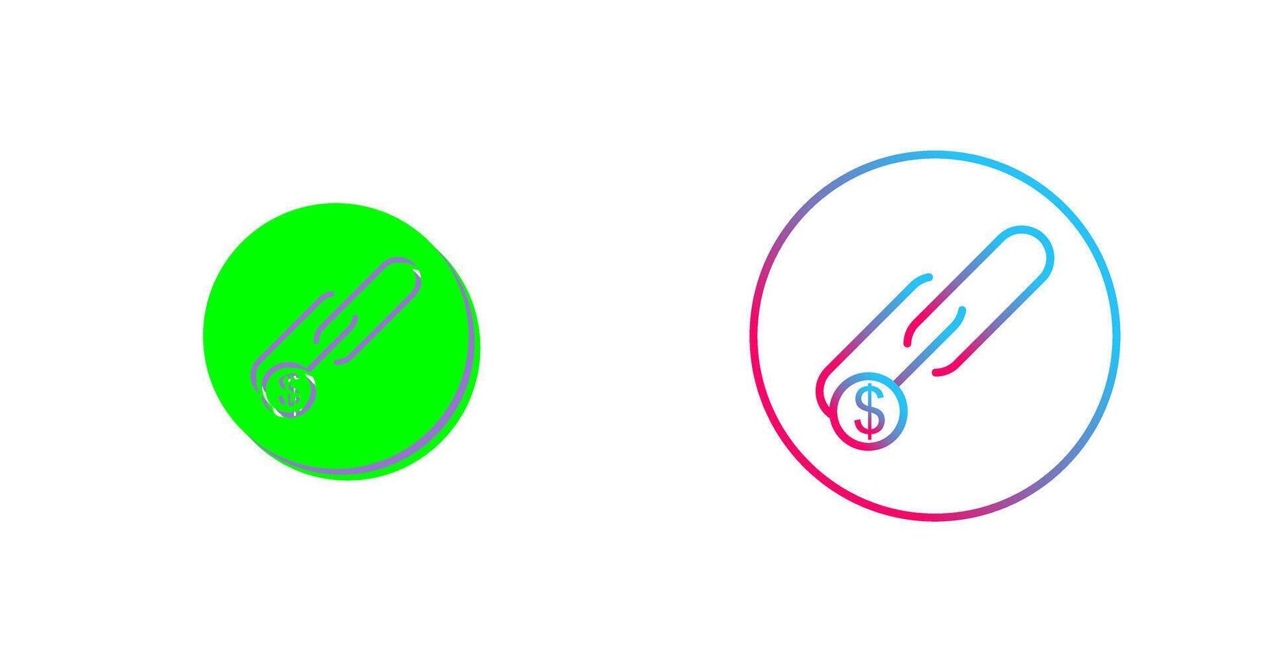 Unique Link Sales Icon Design vector