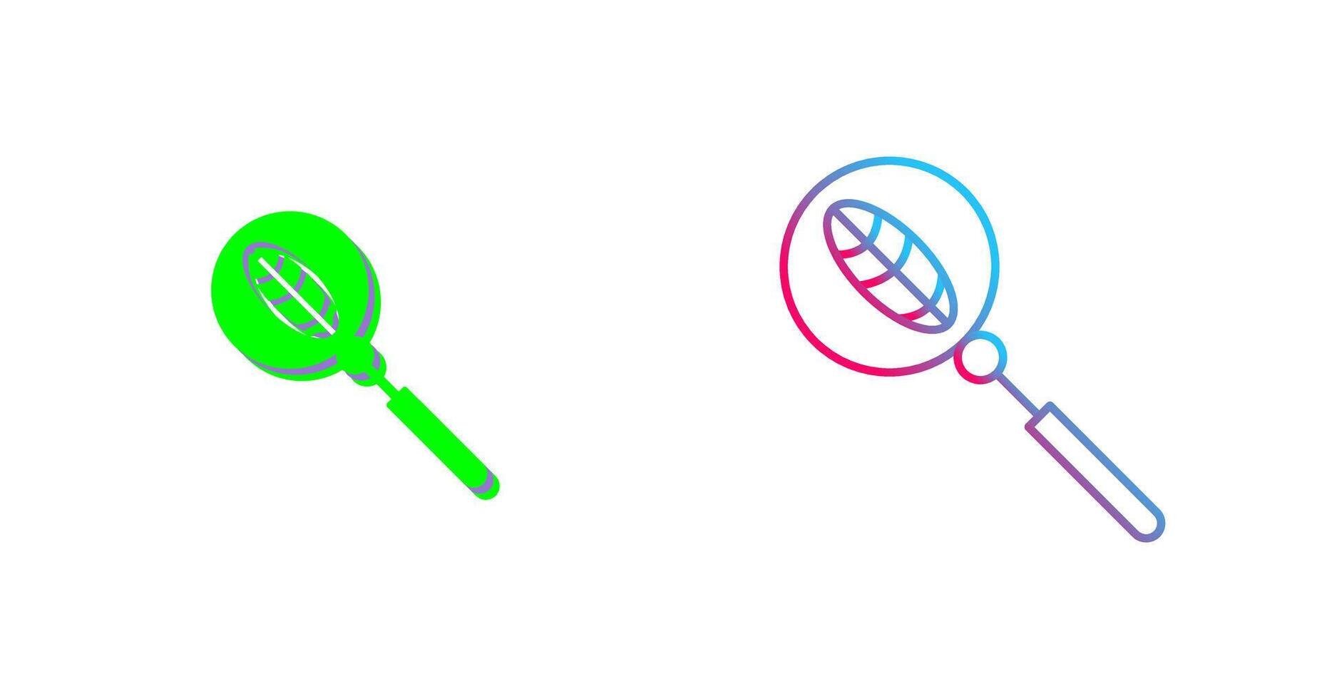 Unique Organic Search Icon Design vector