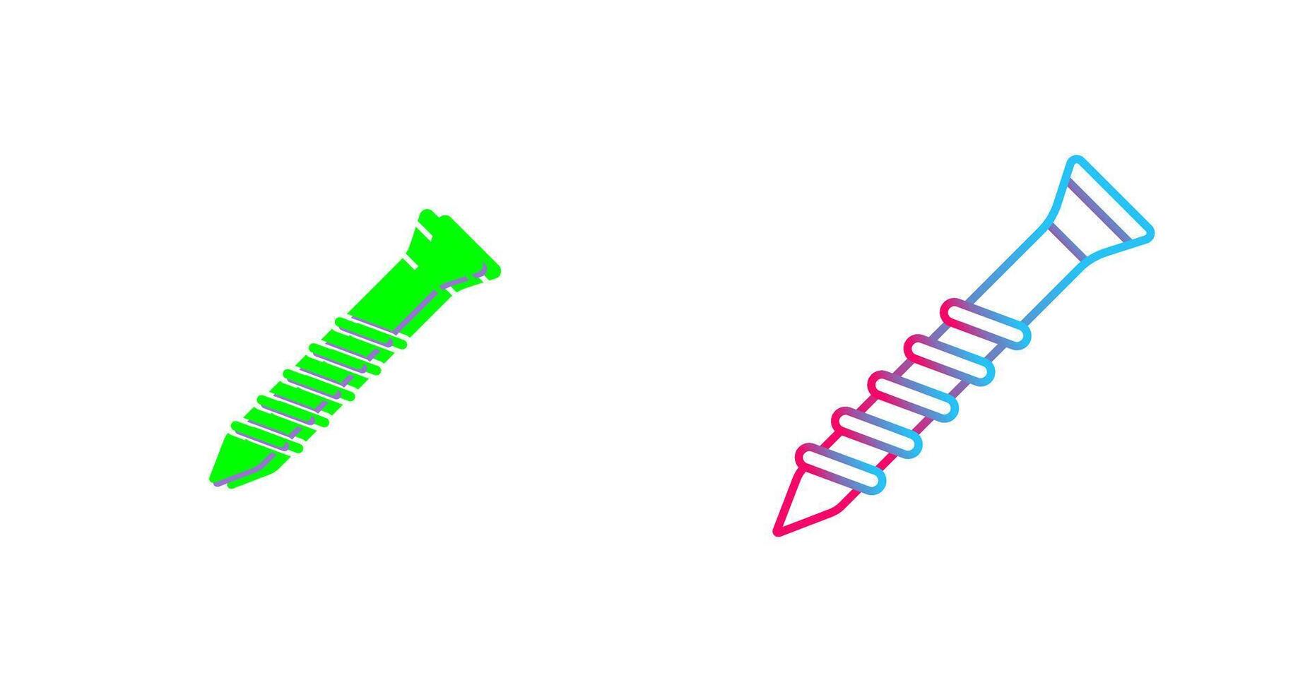 Screw Icon Design vector